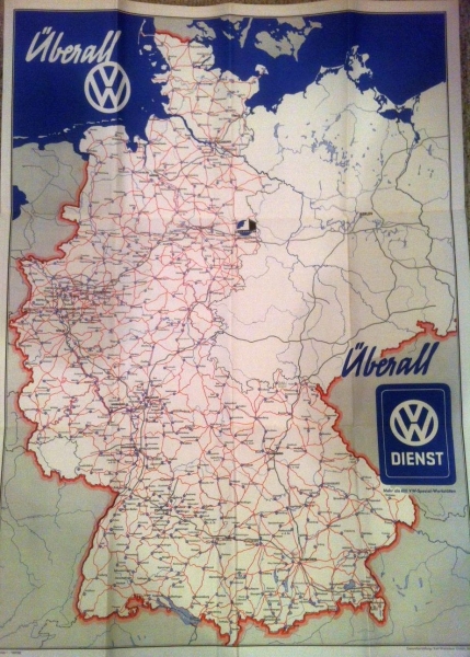Volkswagen Kundendienst 1953 Carbrochure (6309)